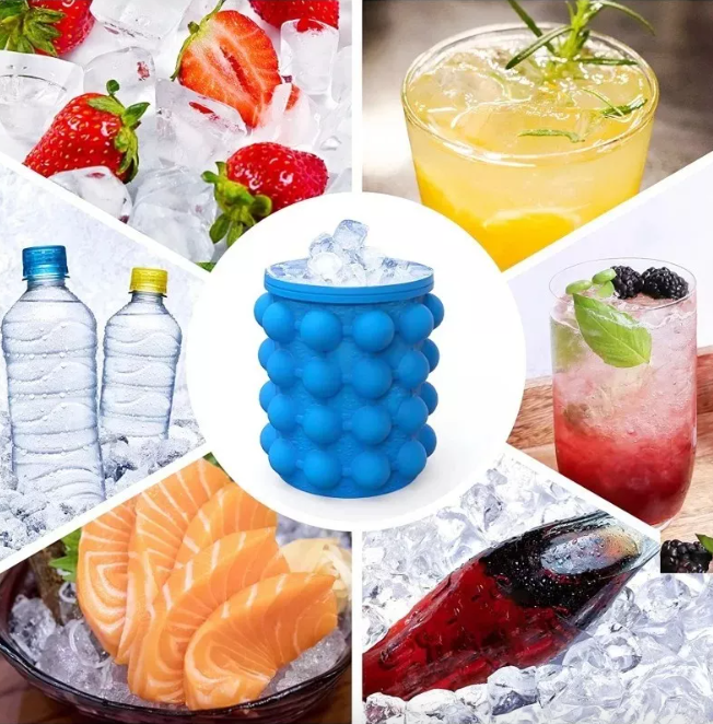 Cubeta silicona Para Hacer Hielo