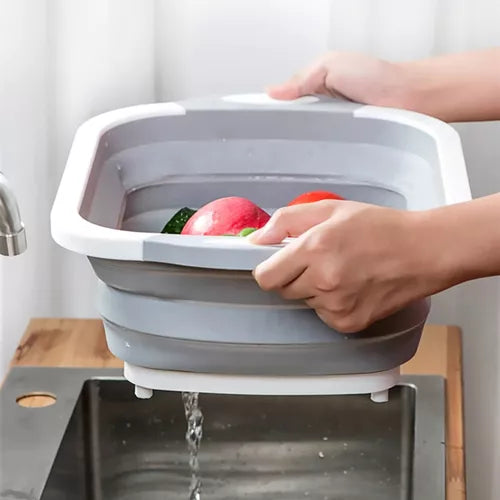 Tabla bandeja Colador gris 2 en 1