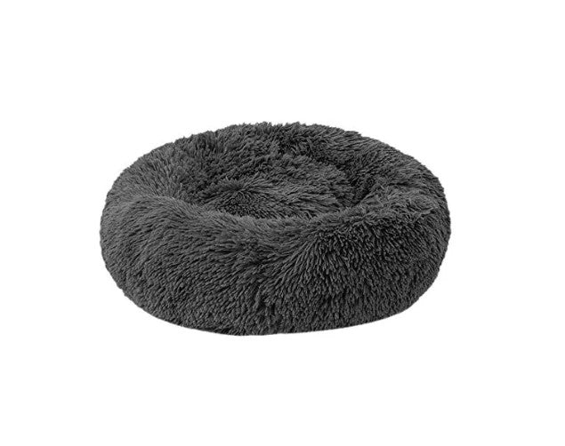 Cama Perro Mascota Antiestres Felpa 90cm 4 Colores
